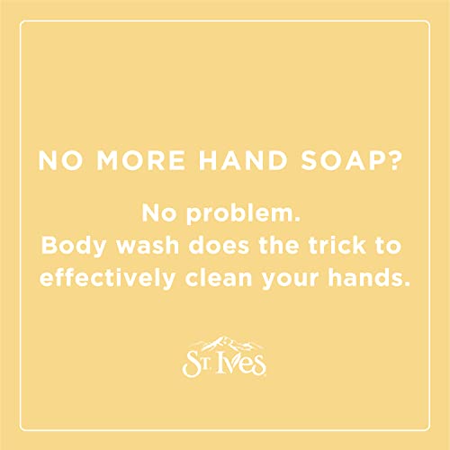 St. Ives Body Wash - Soothing Moisturizing Cleanser with Oatmeal & Shea Butter, Made with Plant-Based Cleansers and 100% Natural Extracts, 16 Oz Ea (Pack of 6)