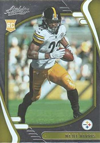 2021 Panini Absolute Retail #111 Najee Harris RC Rookie Card Pittsburgh Steelers Official NFL Football Trading Card in Raw (NM or Better) Condition