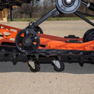 Black Ice Three-Piece Drivable Snowmobile Dolly