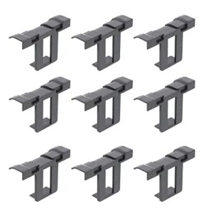 tehaux 10pcs photovoltaic panels water drained away clip remove stagnant water clips