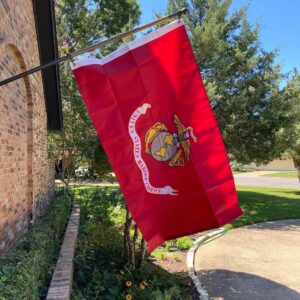 YOYNIIRE US Marine Corps USMC Flag 3x5 Outdoor Double Sided Heavy Duty Polyester US Military Army Flags Long Lasting with 2 Brass Grommets