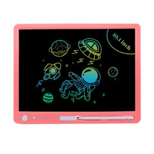 diggtorre lcd writing tablet for kids - 10 inch colorful screen drawing tablet, erasable reusable drawing pads, educational toy for 3 4 5 6 7 8 years old boys girls gift