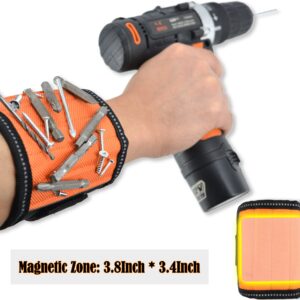 3-In1 Drill Holster Set w/Strong Magnetic Wristband & Solid 2 inch Belts for Men, Drill Holder, Tool Belt Drill Holder, 12v Power Tool Holster, Impact Holster, Impact Holder, Magnetic bit Holder