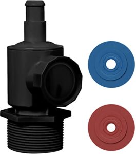 amptyhub 9-100-9005 uwf connector assembly replacement for zodiac polaris black max pool cleaner