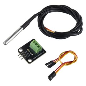 BOJACK DS18B20 Temperature Sensor Module Kit with Waterproof Stainless Steel Probe for Raspberry Pi