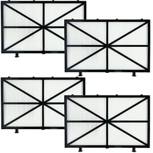 macaberry m400 ultra fine cartridge filter panels compatible with dolphin m400, m500 and nautilus cc plus, part number: 9991432-r4 (4pack)