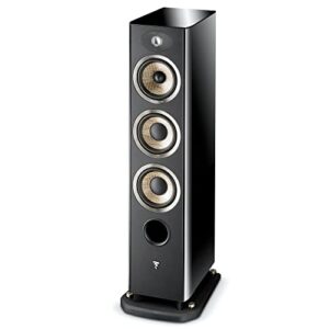 Focal ARIA 926 Black Tower Speaker Pair, CC900 Black Center Speaker and F300ICW6 in-Wall/in-Ceiling Speaker Pair