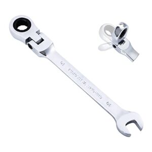 b4b bang 4 buck 10mm ratcheting combination wrench,metric flex head ratcheting wrench spanner with 72 tooth and 5° movement chrome vanadium steel gear wrench