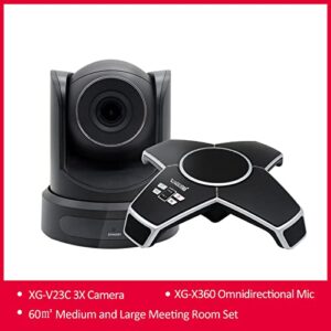 XUNGU Video and Audio Conferencing System All-in-One HD Video and Audio Conferencing System for Big Meeting Rooms