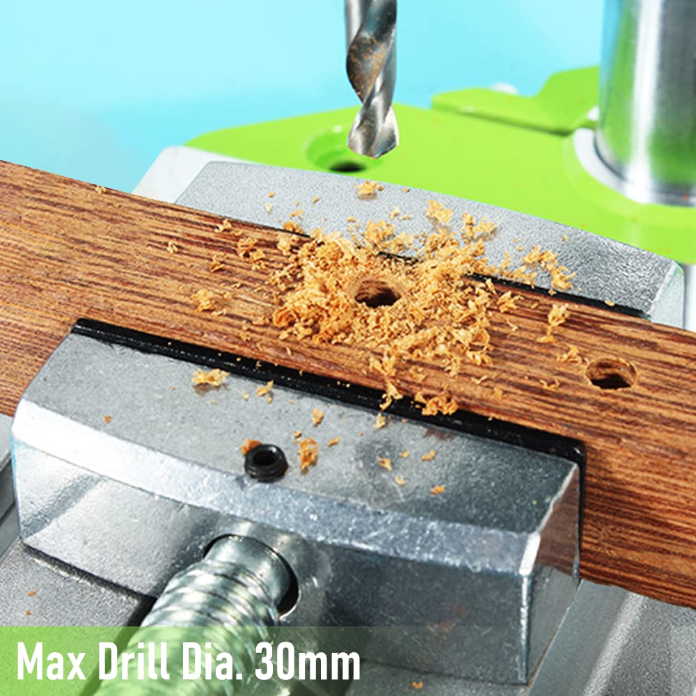 Mini Bench Drill Press Stand, 710W Portable Drill Workbench, DIY Metal Drilling Repair Tool Expanding Drilling Machine Chuck 1-13mm