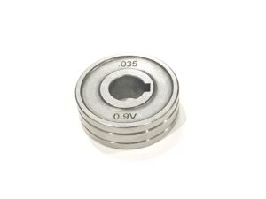 .025 - .035" mig welder wire feeder drive roll replacement for lincoln pro mig 140 (code 11634 only), weld-pak 140hd, mig pak 140, easy mig 140 welder