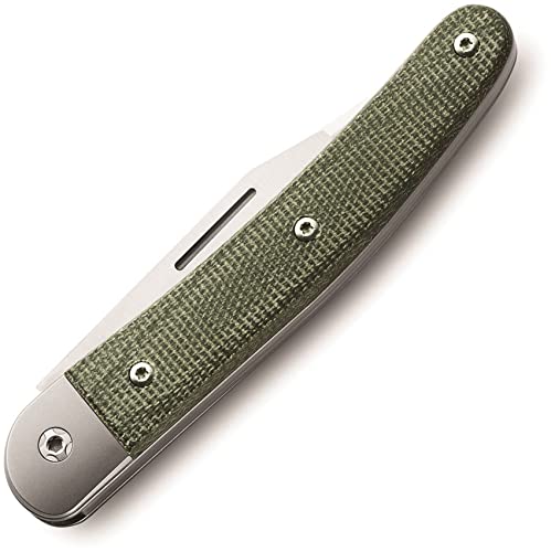 LionSTEEL Jack Folder Green Micarta LSTJK2CVG