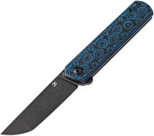 kansept knives foosa linerlock blue/black kt2020t7