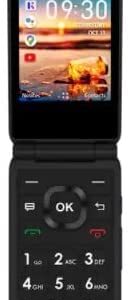 H2O Wireless H2O WIRELESS PREPAID CINGULAR SMARTFLIP 4 U102AA 4G LTE 2.8 Display 4GB SIM Included Black