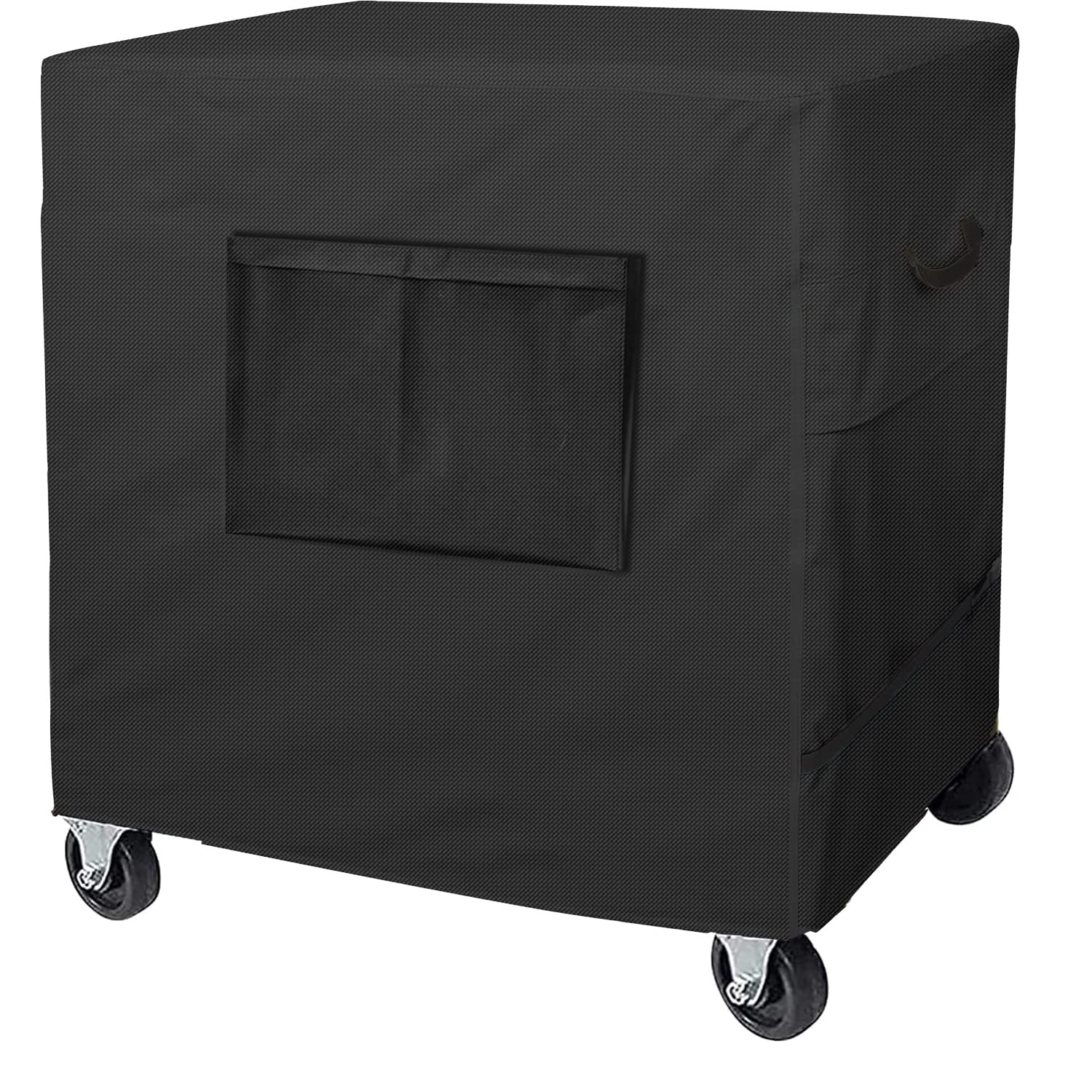 SIRUITON Cooler Cart Cover Waterproof Oxford Fabric, Fits for Most 80-100 Quart Rolling Cooler Cart Cover, Outdoor Beverage Cart, Patio Ice Chest Protective Covers