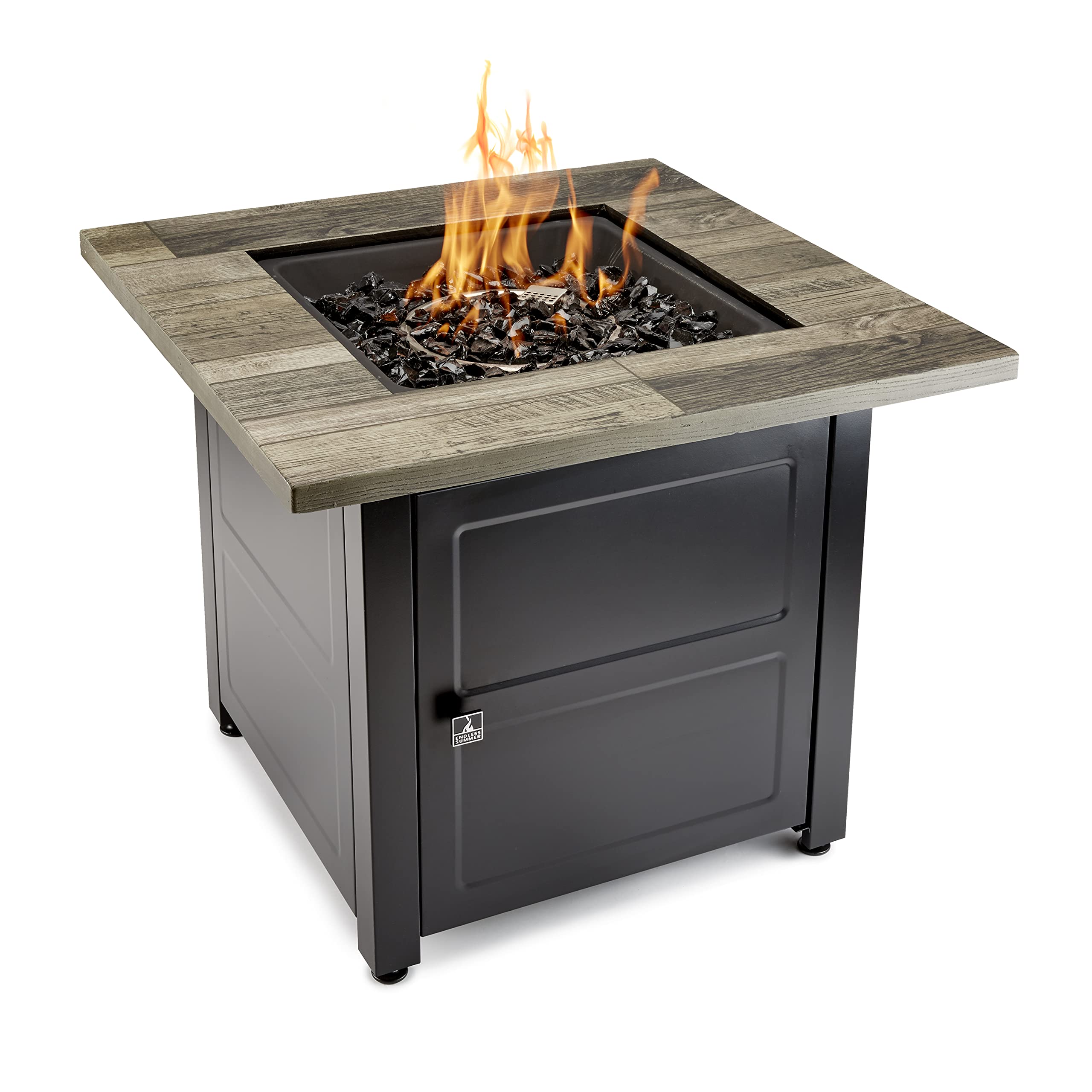 Carson Brown 30” Square Gas Fire Table