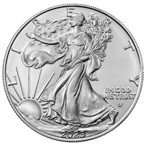 2023 - Mintroll of 20-1 oz American Silver Eagle .999 Fine Silver Dollar US Mint Uncirculated