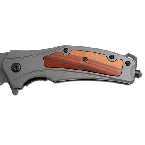 Snake Eye Tactical Everyday Carry Folding Pocket Knife Ideal For Engraving