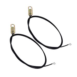 ZLLITONS 746-04229B 946-04229B Snowblower Drive Clutch Cable Fits MTD 746-04229, 946-04229 (2 Pc/Pack)