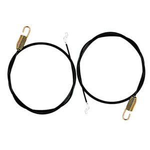zllitons 746-04229b 946-04229b snowblower drive clutch cable fits mtd 746-04229, 946-04229 (2 pc/pack)