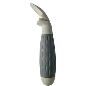 JINYO Mortar Trowel Rubber Handle Mortar Trowel Mortar Pointing Trowel Jointer Trowel Iron Bucket Handle Pointing Tool Narrow Bucket Brick