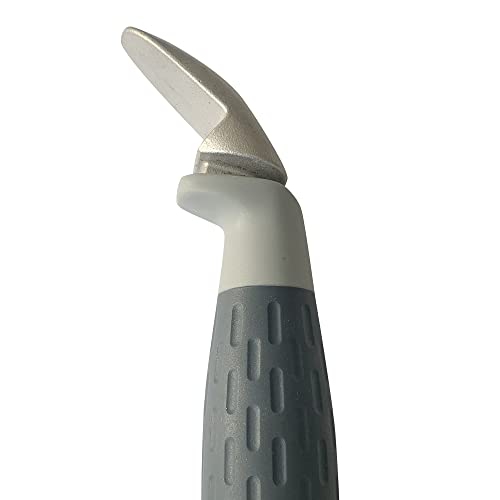 JINYO Mortar Trowel Rubber Handle Mortar Trowel Mortar Pointing Trowel Jointer Trowel Iron Bucket Handle Pointing Tool Narrow Bucket Brick