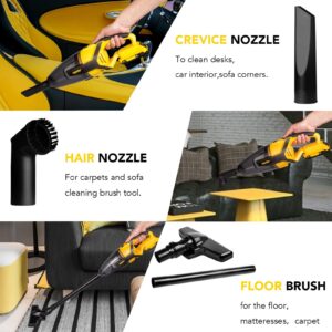 120W Cordless Handheld Vacuum Cleaner for DeWALT 20V 60V Max Battery (Battery NOT Included) Portable for Hard Floor Carpet Car Pet Hair Cleaning