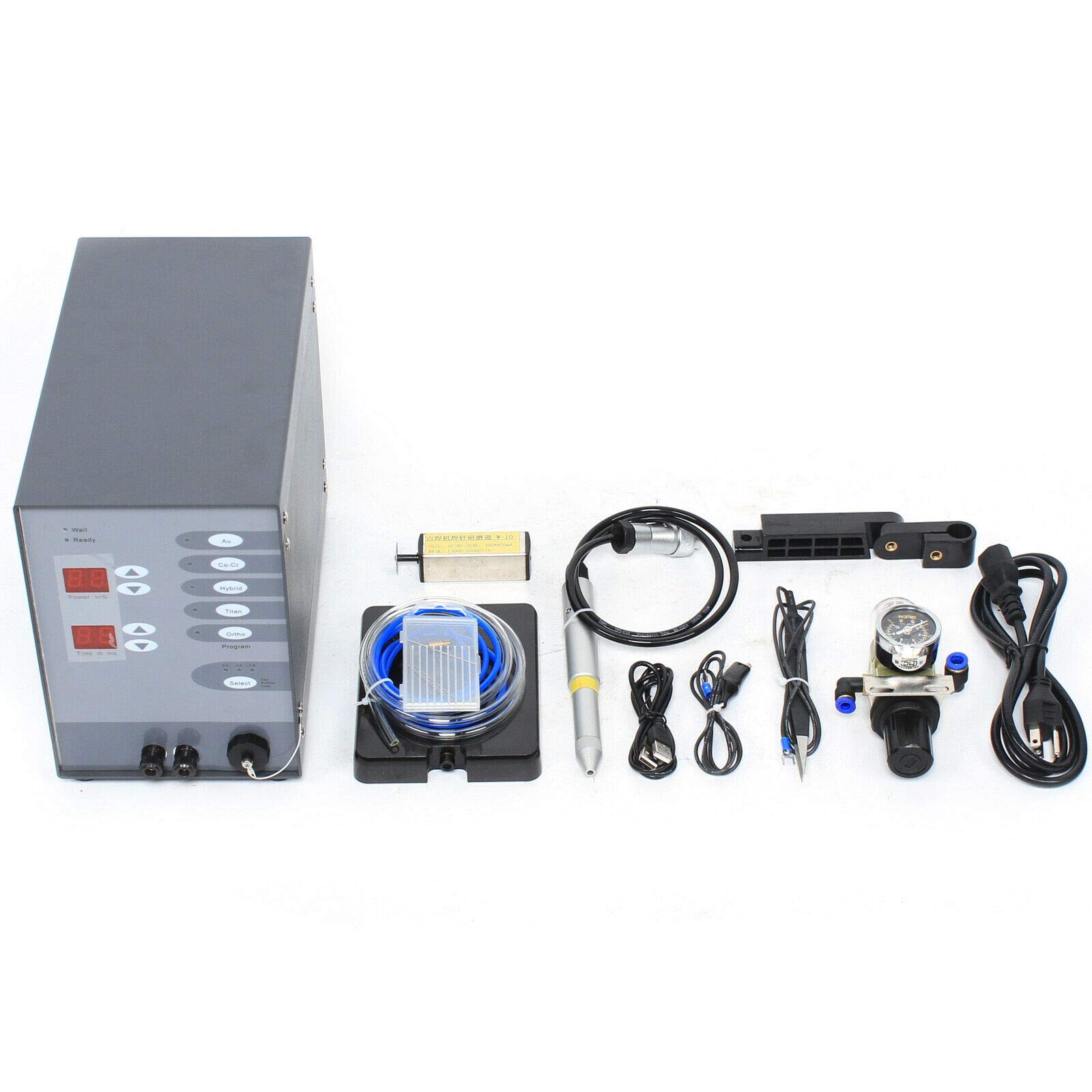100W Automatic CNC Pulse Argon Spot Welder, Repair ARC Laser Machine Soldering Kit Iron Kits Hot Station Electronics Repair Tools GDAE10 Torch Welding Accessories Jewelry DIY Tool