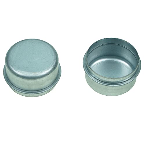 AIVWUMOT 1.98" Inch Trailer Axle Wheel Hub and Bearing Grease Cover Dust Cap 2k 3.5k 3,500 lb(2Pack) Fit for Boat Trailer