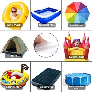 10 Pack of TPU Pool Patch Repair Kit for Inflatable Bounce House, Air Mattress, Swimming Pool, Tent, Canvas, Canopy, Pool Floats, Tubes Air Bed and Inflatable Toys