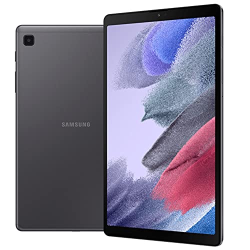 SAMSUNG Galaxy Tab A7 Lite 8.7" (64GB, 4GB) All Day Battery, Wi-Fi Only Android 11 Octa-Core Tablet, International Model SM-T220 (Folding Smart Cover Bundle, Gray)