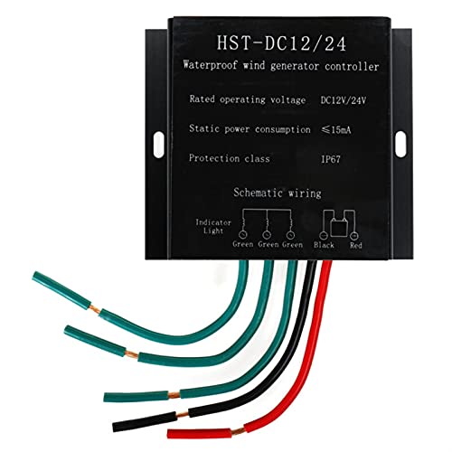 YXMY2020 Wind Turbine Efficient 8000W DC 12V/24V/48V Wind Turbines Generator Charge Controller Waterproof Battery Charge Controller Regulator Wind Power (Voltage : 48V)