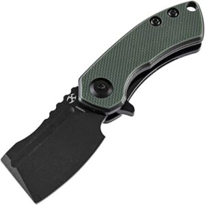 kansept knives mini korvid linerlock green kt3030a1