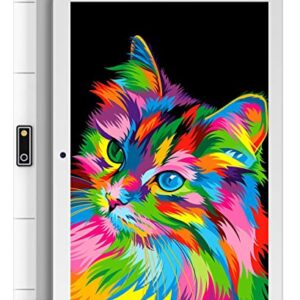 EEW Android 10 Inch Tablet, 3G Phone Talet with Dual Sim Card Slots, Dual Cameras, 2GB RAM 32GB Storage, 1280x800 HD Touchscreen, WiFi, Bluetooth 4.0, GPS, Quad Core (Silver)