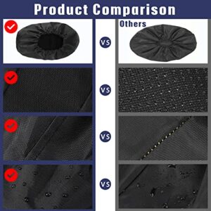2 Pieces Walking Boot Cover Recovery Shoes Covers Non Skid Foot Brace Cover Reusable Boot Cover Waterproof Cast Rain Cover(Black,Medium)