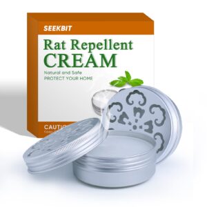 seekbit 2 pack rodent repellent cream for car engines to keep mice out, mouse repellent deterrent peppermint oil to repelling mice and rats, rat repellent perfect for home garages rv closets trucks