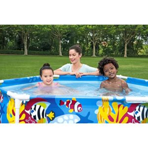 PROSTEEL Steel Pro UV Careful 6' x 20' Splash-in-Shade Play Pool