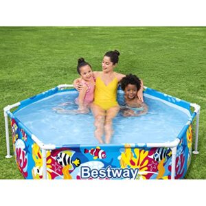 PROSTEEL Steel Pro UV Careful 6' x 20' Splash-in-Shade Play Pool