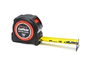 crescent lufkin 1-3/16 x 16' command control series yellow clad tape measure - l1016c-02