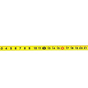 Crescent Lufkin 1-3/16 x 16' Command Control Series Yellow Clad Tape Measure - L1016C-02