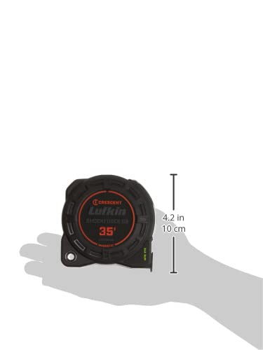 Crescent Lufkin Shockforce G2 35-ft Nite Eye Magnetic Tape Measure- LM1235B-02