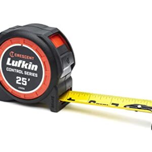 Lufkin Crescent Lufkin 1-3/16 x 25' Command Control Series Yellow Clad Tape Measure - L1025C-02