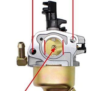 Fullas Huayi OEM Carburetor 170SD Compatible with MTD Troy-Bilt, Cub Cadet, Snowblower 208CC Gas Engine 270-WU with OEM Number 951-15236 and 751-15236