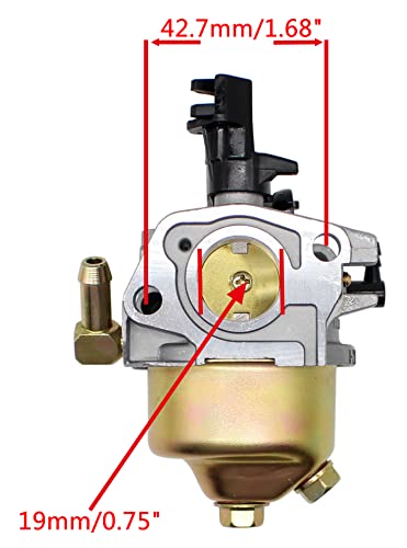 Fullas Huayi OEM Carburetor 170SD Compatible with MTD Troy-Bilt, Cub Cadet, Snowblower 208CC Gas Engine 270-WU with OEM Number 951-15236 and 751-15236