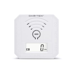 dab-tek carbon monoxide detector gas detector for home or travel. this multi-use co gas detector can be used as a portable carbon monoxide detector/travel gas detector. battery powered detector