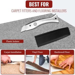 Zimpty 2PCS Delphin dolphin knife Carpet Fitter Professional Tool- Box Cutter