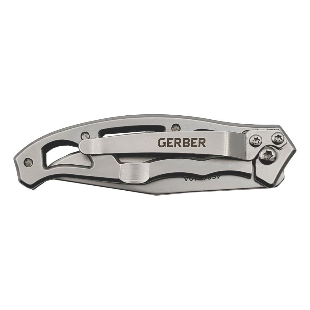 Customizable Engraved Pocket Knife - Gerber Paraframe Mini (Plain Fine Edge)