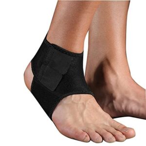 jingba ankle brace for men & women, adjustable athletics achillies tendon ankle wrap,one size fits all.for ankle sleeve for plantar fasciitis, achille