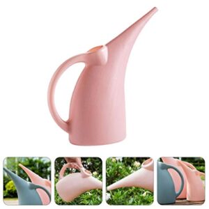 BESTOYARD Hand- held Watering Can for Succulents Bonsai Catus Plants Small Watering Pots for Garden Plants and Potted Flower Gardening Tool Pink