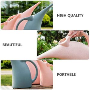 BESTOYARD Hand- held Watering Can for Succulents Bonsai Catus Plants Small Watering Pots for Garden Plants and Potted Flower Gardening Tool Pink